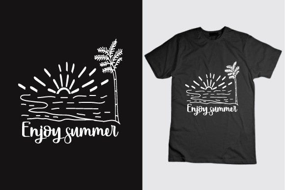 Enjoy Summer Tshirt 2022: Graphics & T-Shirt Designs