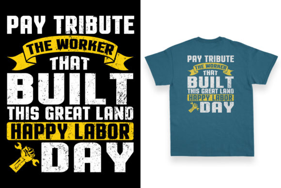 Labor Day T-Shirt Graphics & Print Templates Review