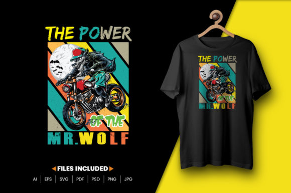 Mr. Wolf T Shirt Design: An Embroidery Review