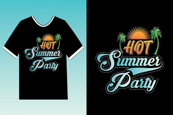 Summer Beach T-shirt 1: Graphics & Illustrations Review