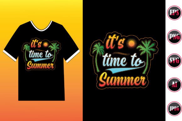 Summer Beach T-shirt 4 Graphics & Illustrations Review