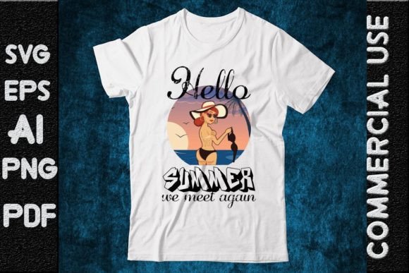 Summer T-Shirt Illustrator Print: Graphics Review