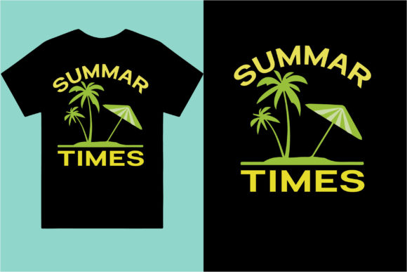 Summer Times T Shirt Graphics & Print Templates Review
