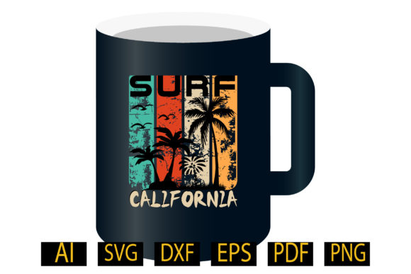 Surf California T Shirt Design: An Embroidery Review