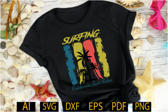 Surfing California Graphics: Print Templates Review