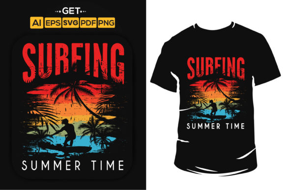 Surfing Summer Graphics: Print Templates Review