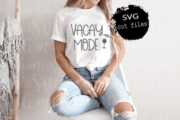 Vacay Mode SVG: Summer T-Shirt Designs & Graphics