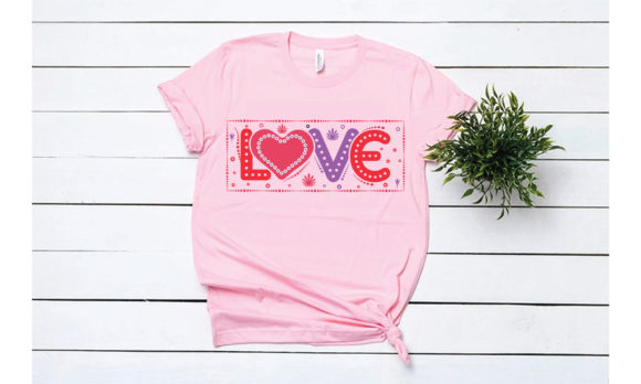 Valentine's Love T-Shirt Craft Design: Graphics Review